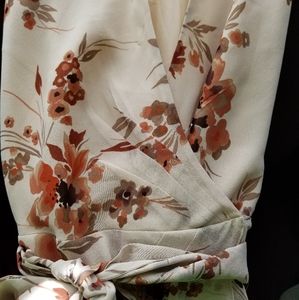 Long, flowy, Banana Republic dress